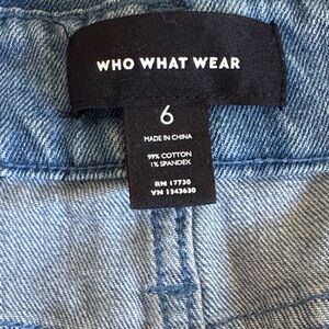 Who What Wear Light Blue Denim Jeans